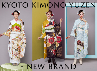 KYOTO KIMONO YUZEN - NEW BRAND 歌舞伎 two-tone-20 dressity