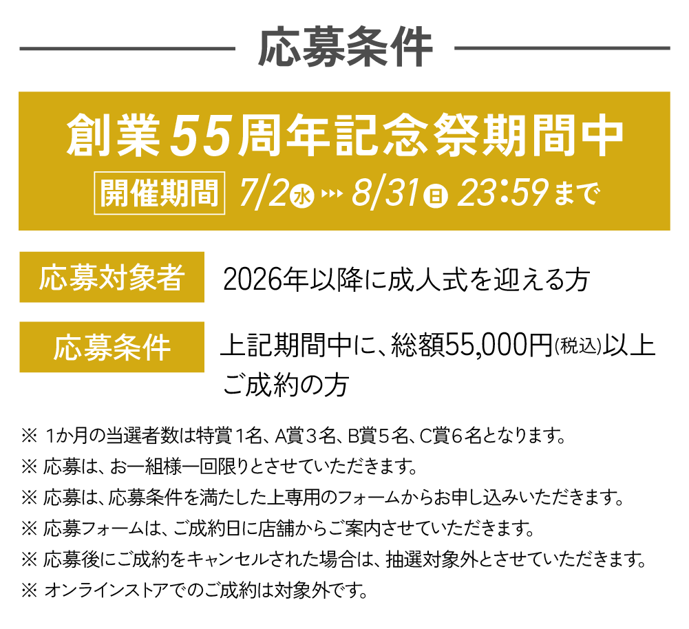 応募条件