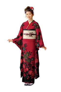 No.1056 正絹 京友禅【期間限定OFF価格】｜成人式の振袖レンタル・購入 