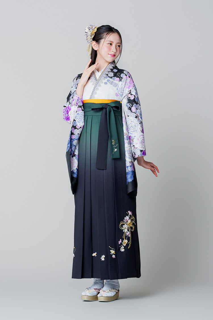 二尺袖きもの No.6512/袴 No.6911