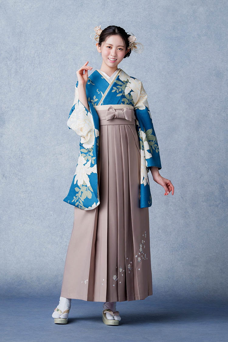 二尺袖きもの No.6535/袴 No.6930