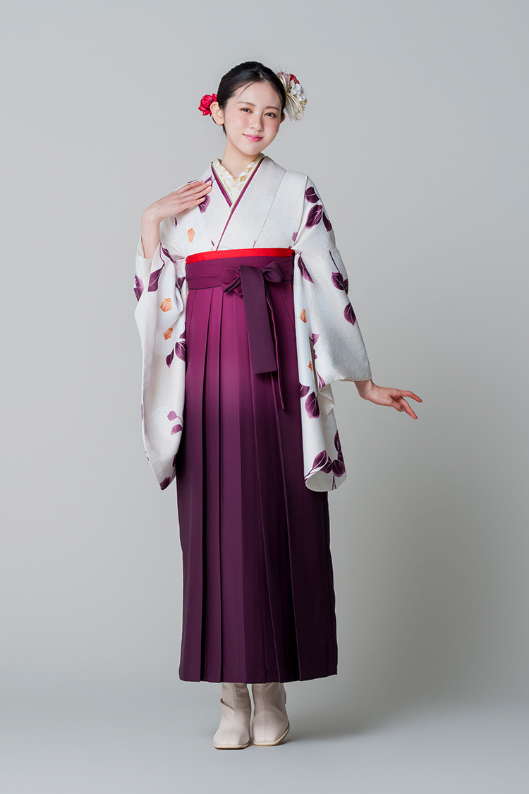 二尺袖きもの No.6541/袴 No.6905