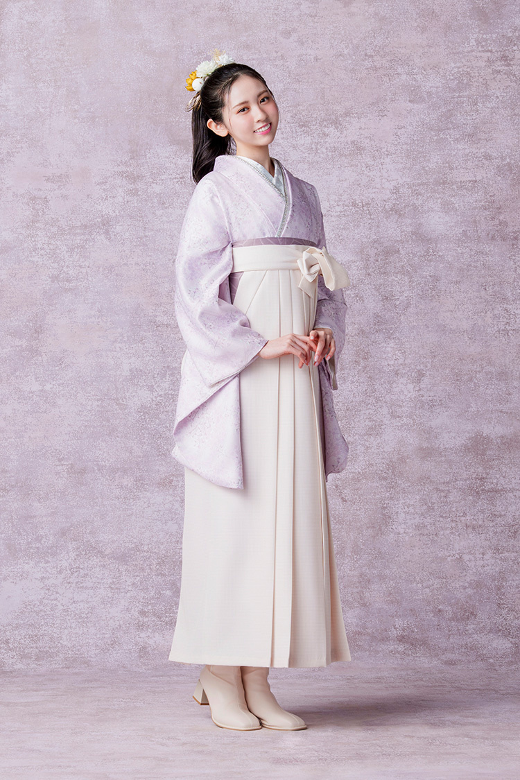 二尺袖きもの No.6547/袴 No.6931