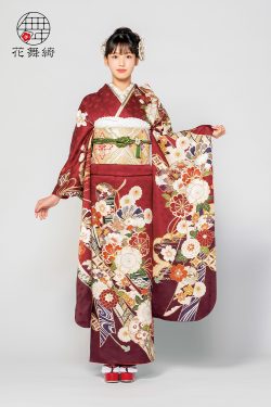 No.2351 【新品/京友禅】【オリジナルブランド】熨斗柄の吉祥文様に菊