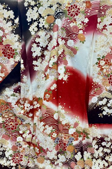 No.1-1965_正絹　茶