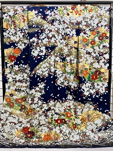 正絹　京友禅