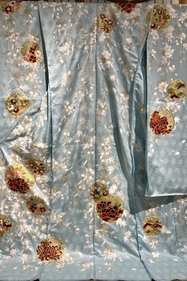 国内最高峰の幻の手刺繍　尾峨佐染繍