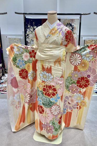 正絹　京友禅