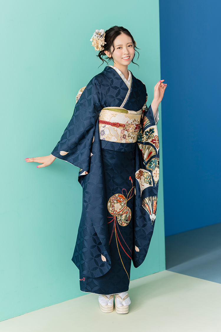 希少品 夏着物 夏振袖 裄67 小紋 絽 涼しげ 盛夏着物 化繊 AK-7585 希少品 夏着物 夏振袖 裄67 小紋 絽 涼しげ 盛夏着物 化繊 AK-7585