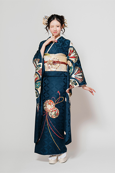 1045_正絹 京友禅 (商品詳細あり)