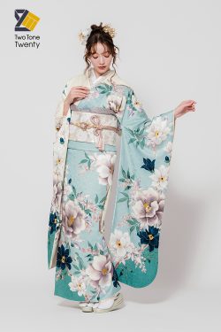 ミントグリーン 振袖 ミントグリーンの成人式のレンタル振袖人気・おすすめ