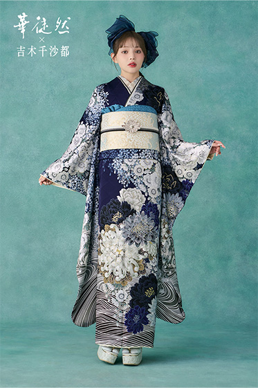 NEW【ブランド振袖】華徒然×吉木千沙都　HT-213